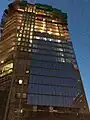 2014年12月、ビル東側のファサード