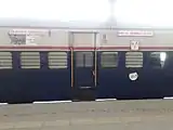 非冷房2等車（指定席）（2019年撮影）