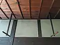 目黒邸にある槍掛け