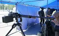 展示されるNSV（フィンランド軍のもの）