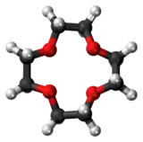 12-Crown-4 molecule{{{画像alt1}}}