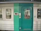 1200形での改造部分（2007年5月）
