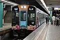 「阪神電車×桃園メトロ連携記念ラッピング列車」《1207F》(2023年5月28日 近鉄奈良駅)