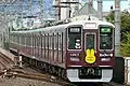 1307F「ミッフィー号」（2022年8月13日 茨木市駅）