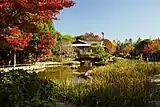 日本庭園と蓬生庵
