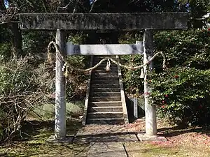 頒魂神社の鳥居