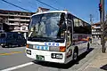 仁田峠乗合タクシーの車両（2014年3月時点）