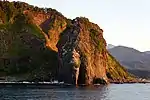岬先端正面