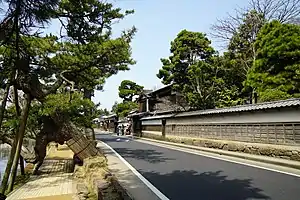 塩見縄手の街並み（島根県松江市）