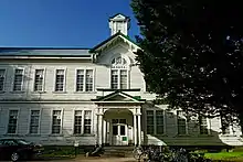 北海道大学古河記念講堂（旧東北帝国大学農科大学林学科教室）（2015年10月）