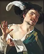 「歌う若者」(1622)  シュテーデル美術館