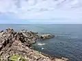 十六羅漢岩の南側の風景