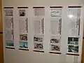 江差追分の歴史等のパネル展示