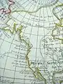 1792年フランスの地図。Fousang と書かれている。