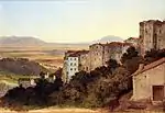 「オレーヴァノの風景」(1823)(画)ハインリヒ・ラインホルト