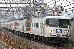 題材となった湘南ライナー2006年8月11日 大船駅