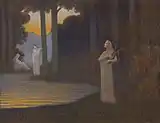 Lyricism in the Forest｢森の叙情詩人｣ (1910)