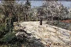 「ベルケールの風景」 (1889)
