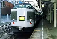 189系「あさま」(あさま色)1996年9月 長野