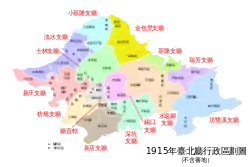 台北庁の位置