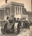 日本軍に鹵獲された奉天軍閥のFT-17。（1931年9月19日）