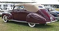 リンカーン・ゼファーV-12コンバーチブルセダン1938