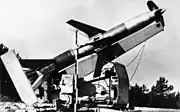 FLAK41の砲架を改造した発射機に搭載されたライントホターR1