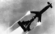発射されたライントホターR1、1944年。