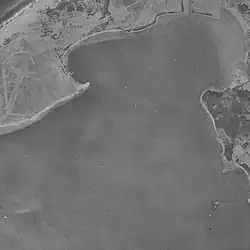 1947年3月7日撮影の福岡市アイランドシティ地区の航空写真