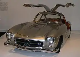 1954年：W198ガルウィングで知られるスポーツカー、300SL