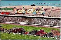 1974年アジア競技大会開会式の様子
