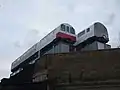 スタジオとして利用されている車両