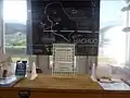 1Fロビーにある観光案内所