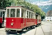 チューリッヒから譲渡された2軸車(1971年撮影)