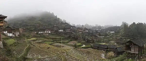 トン族集落・高増郷岜扒村