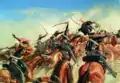 第1竜騎兵連隊（英語版）を描いた絵画