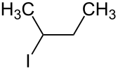 2-Iodo butane Structural Formula V.1