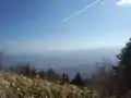 山頂から眺めた五條市