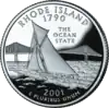 ロードアイランド州25セント硬貨