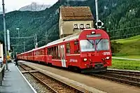 アルデッツ駅構内