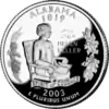 アラバマ州25セント硬貨