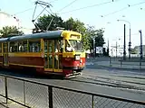 郊外路面電車会社の車両(2005年撮影)