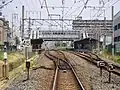 上野芝駅構内（2006年8月13日）