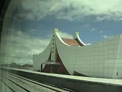 唐古拉駅駅舎