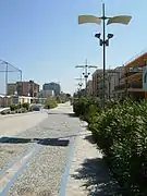 海沿いの遊歩道