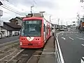 「近森病院」ラッピング