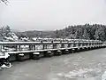 猪苗代湖水位調整用安積疏水十六橋水門