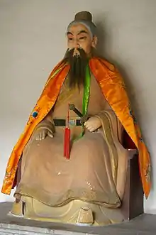 伍子胥像(蘇州盤門伍子胥祠)