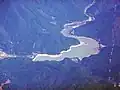 永源寺湖空撮