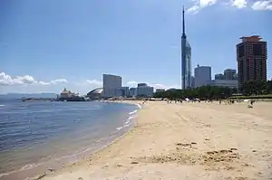 会場となるシーサイドももち海浜公園